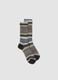 Multicolour striped socks in mohair and stretch alpaca_0