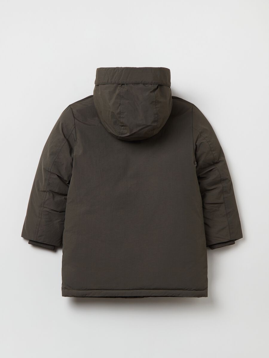 Parka lungo con cappuccio_1