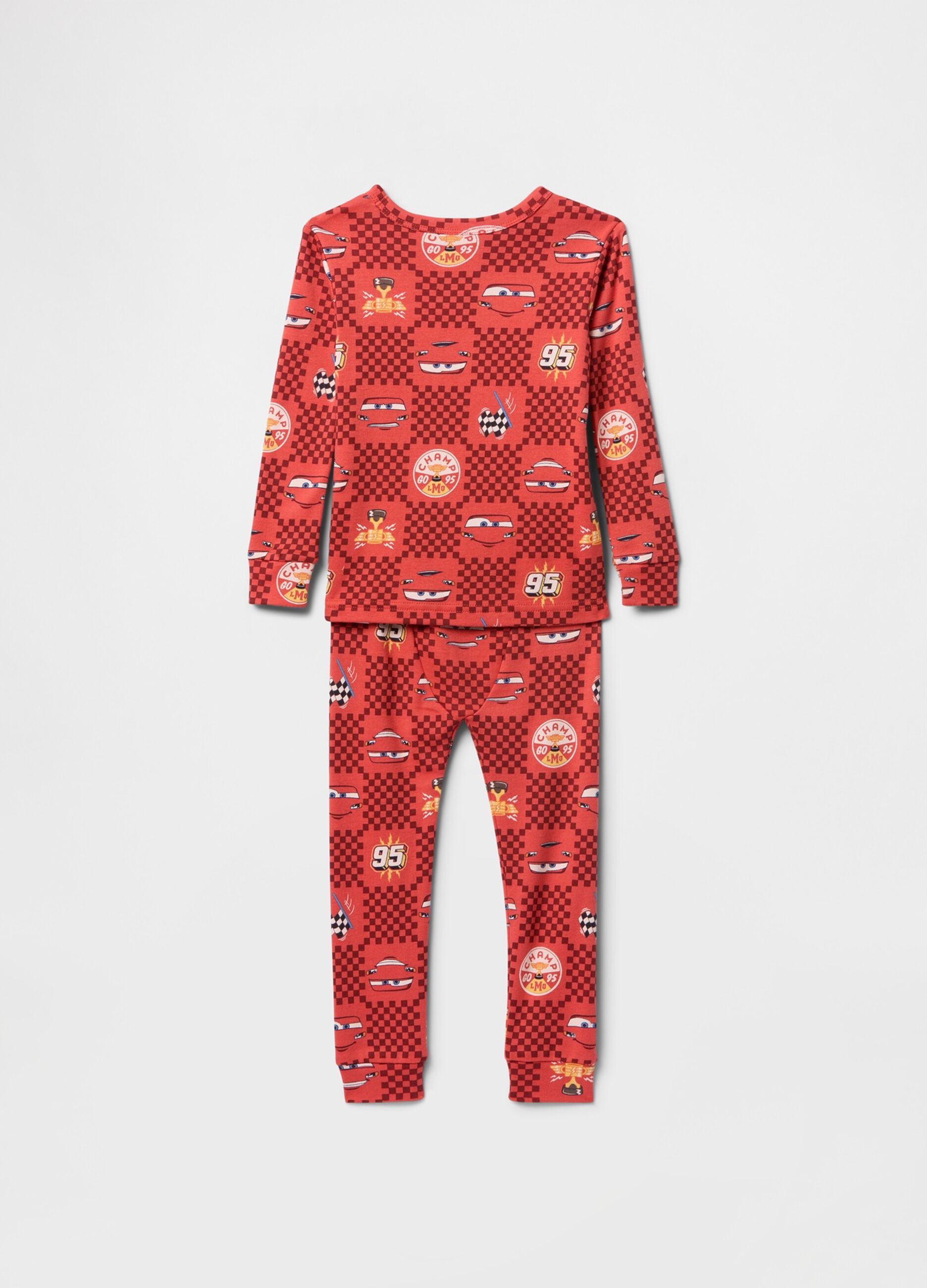 Red Cars pyjama with print