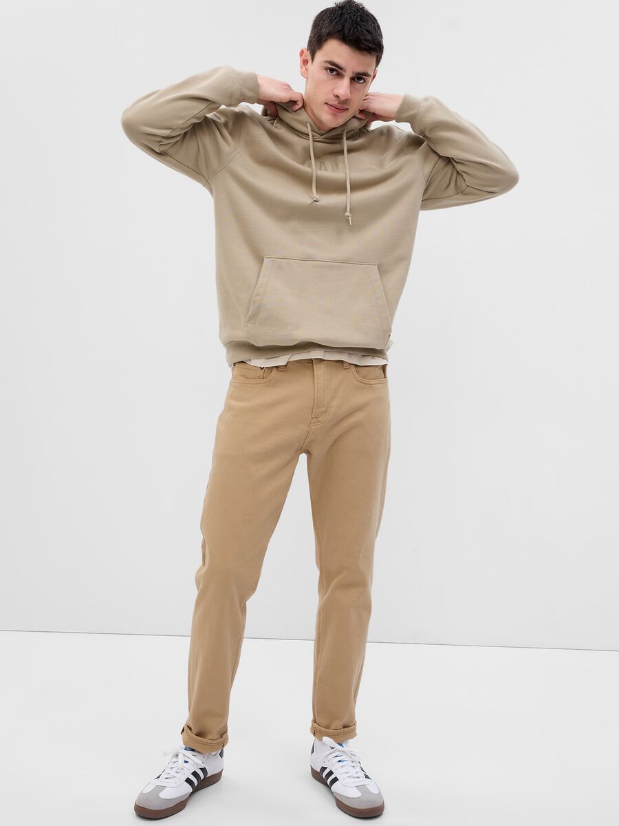 Slim fit stretch trousers_0