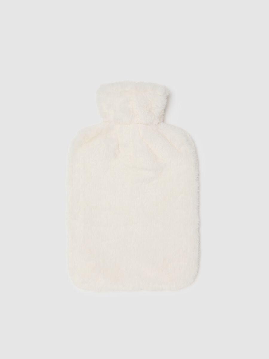 Multicoloured Christmas Hot Water Bottle with Cover_1