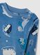 Newborn cotton blend blue pyjamas regular fit_3