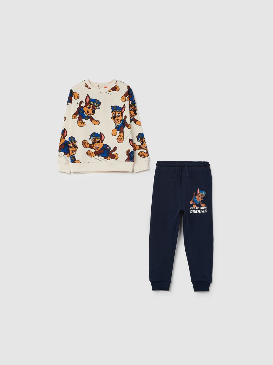 Cotton jogging set with Paw Patrol print_0