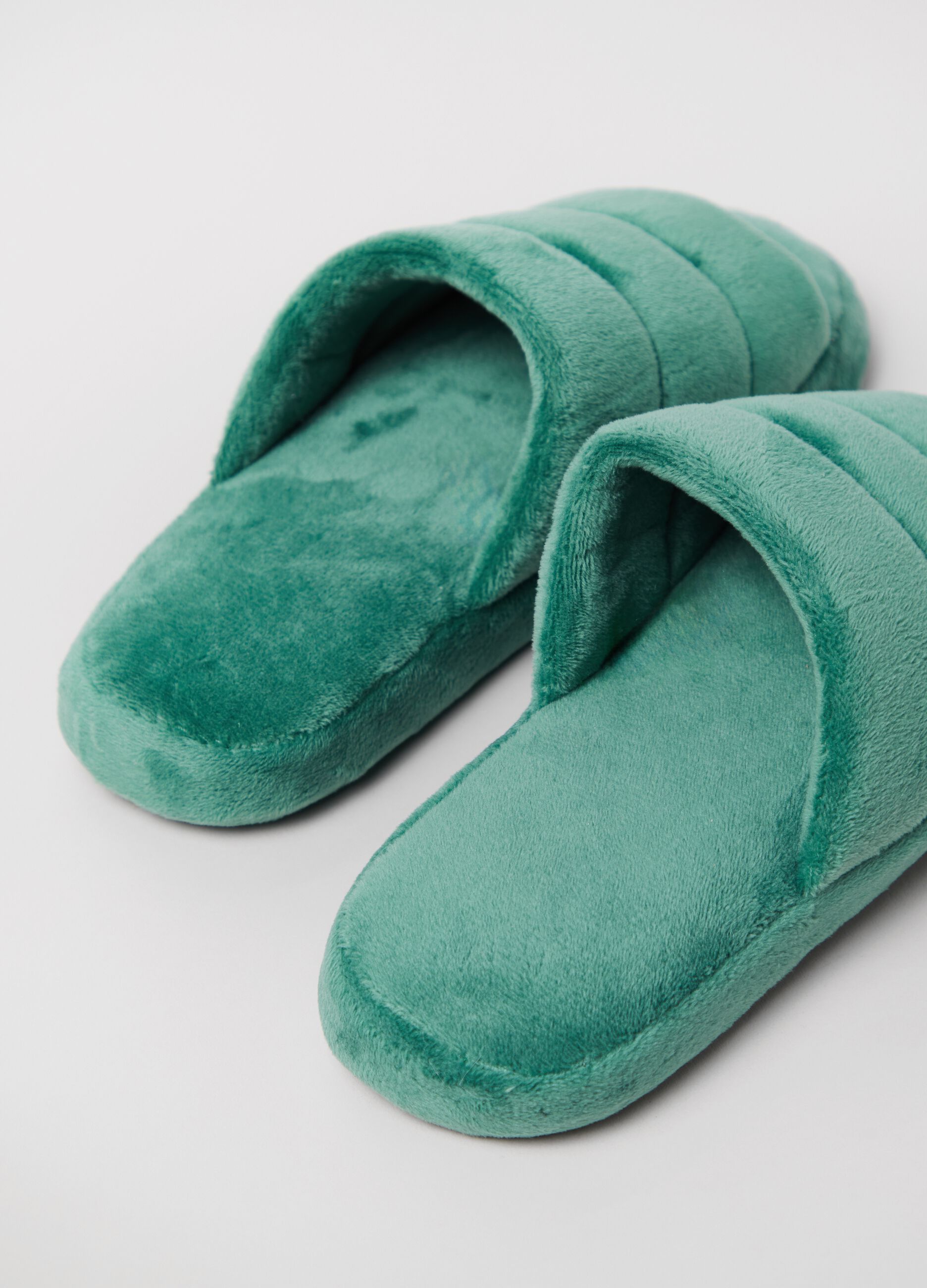 Ciabatte in velour a fascia_2