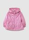 Girls' Pink Regular Fit Jacket_0