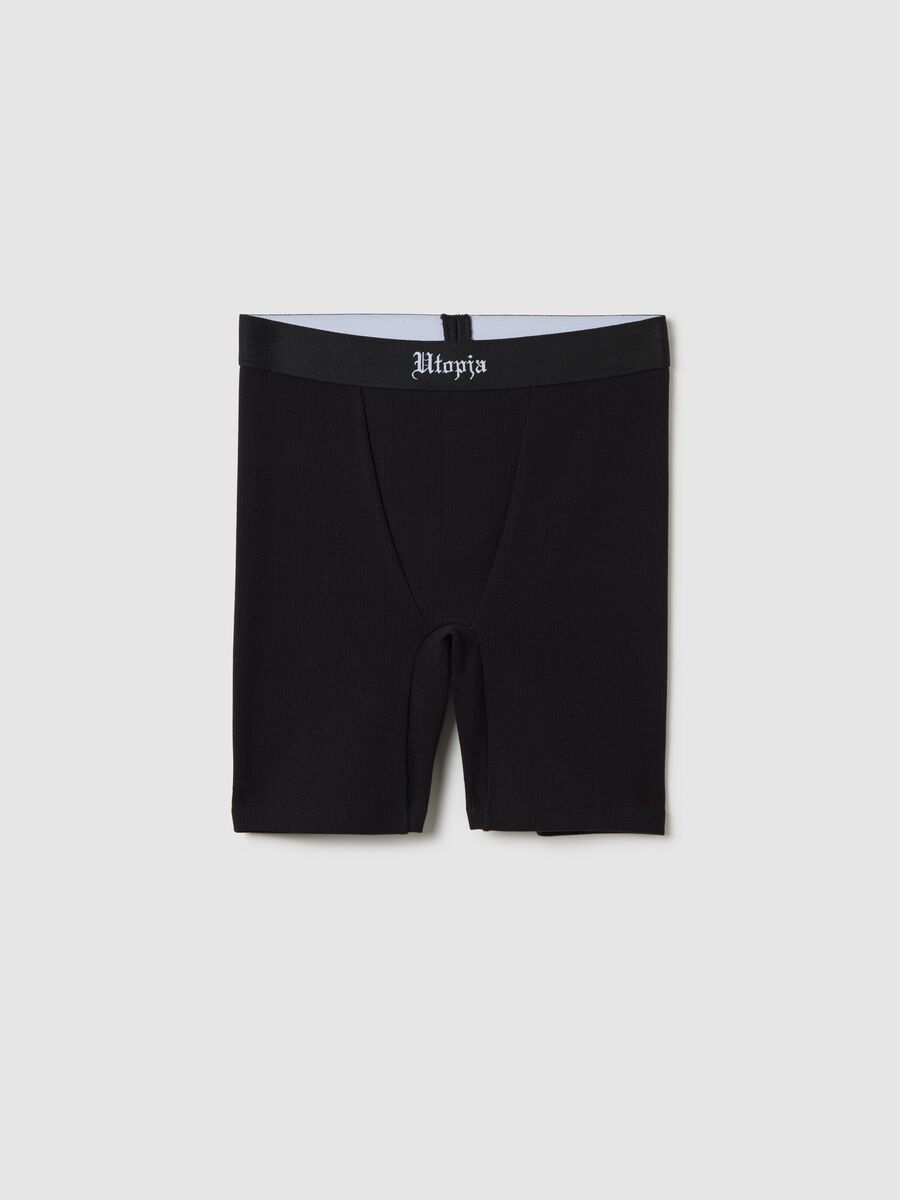 Black Biker Shorts _4