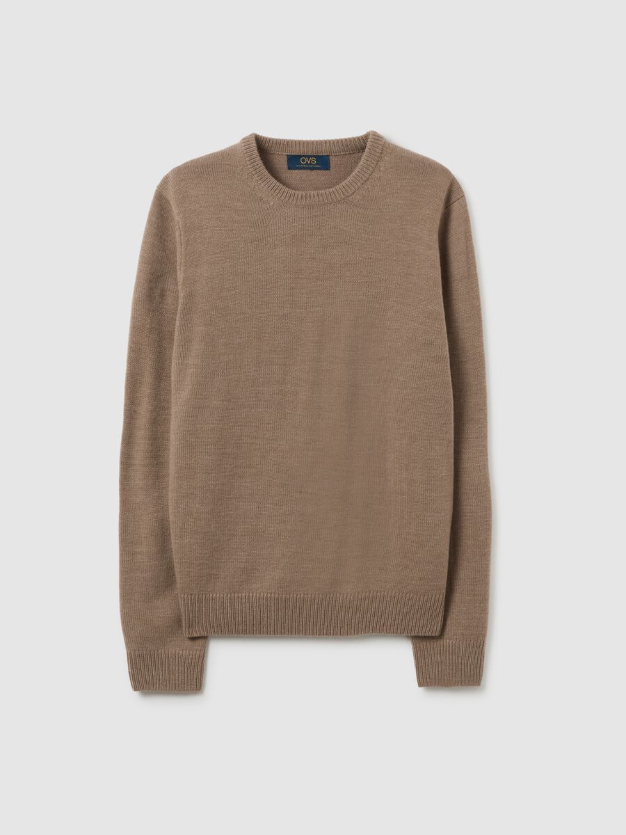 Maglione beige regular fit_4