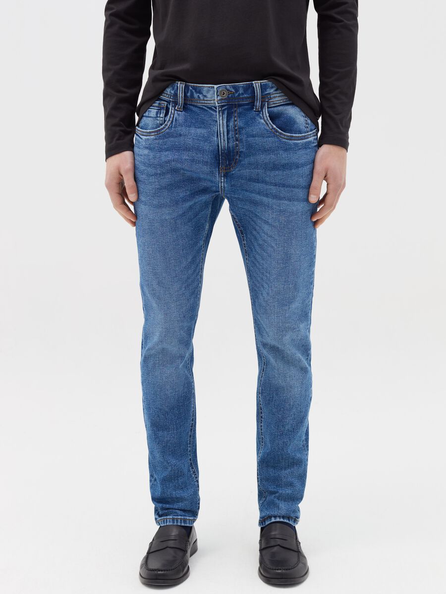 Skinny-fit stretch jeans_1