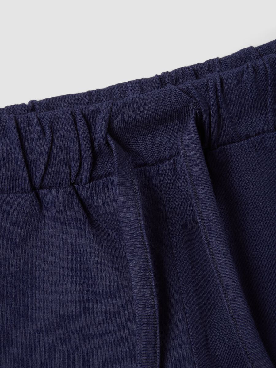 Twin pack of purple pure cotton shorts_3