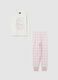 Pink cotton pyjamas for girls_0