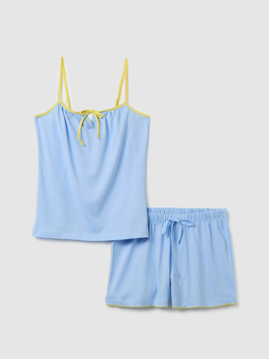 Women's Multicolour Pure Cotton Pyjama Set - Regular Fit_0