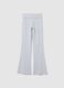 Girls' Grey Stretch Cotton Trousers_3