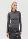 Flat ribbed top with mock neck_1
