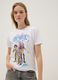 T-shirt in puro cotone bianca regular fit con stampa K-Pop Demon Hunters_2