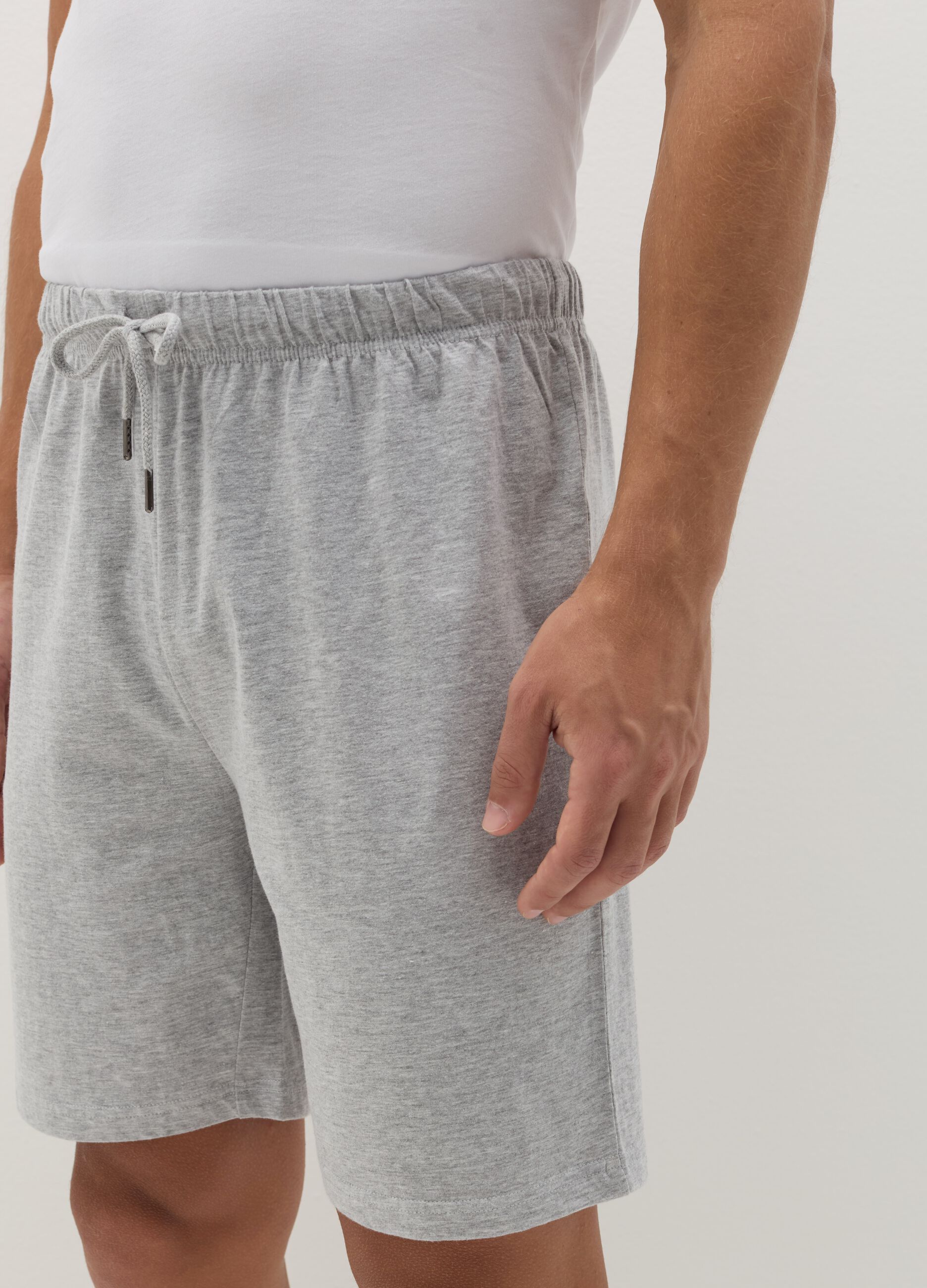Bipack shorts pigiama con coulisse