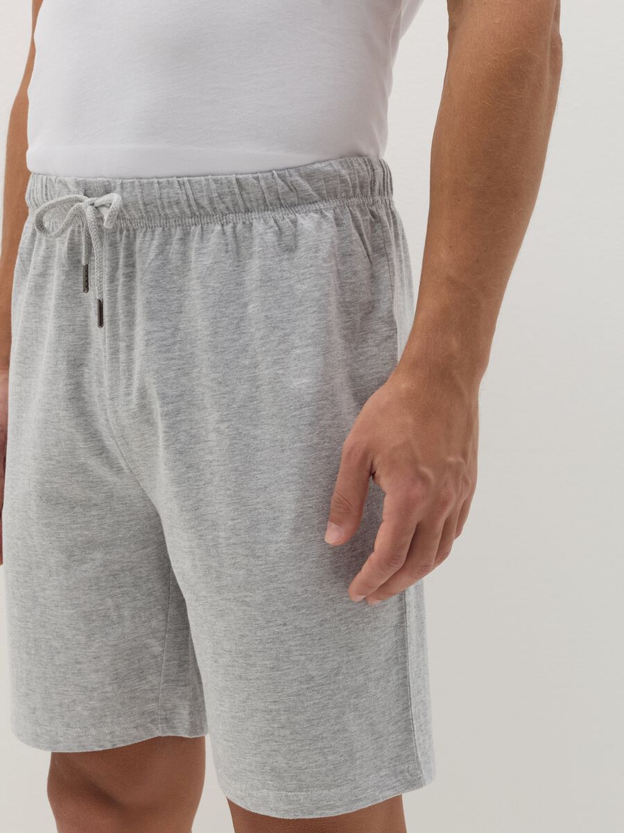 Two-pack pyjama shorts with drawstring_3