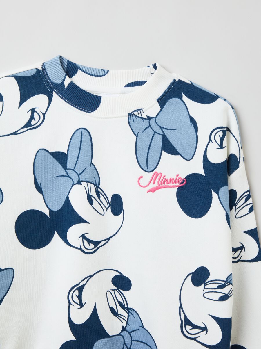 Felpa girocollo con stampa Minnie_2