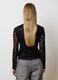 Transparent black t-shirt with floral patterns_3