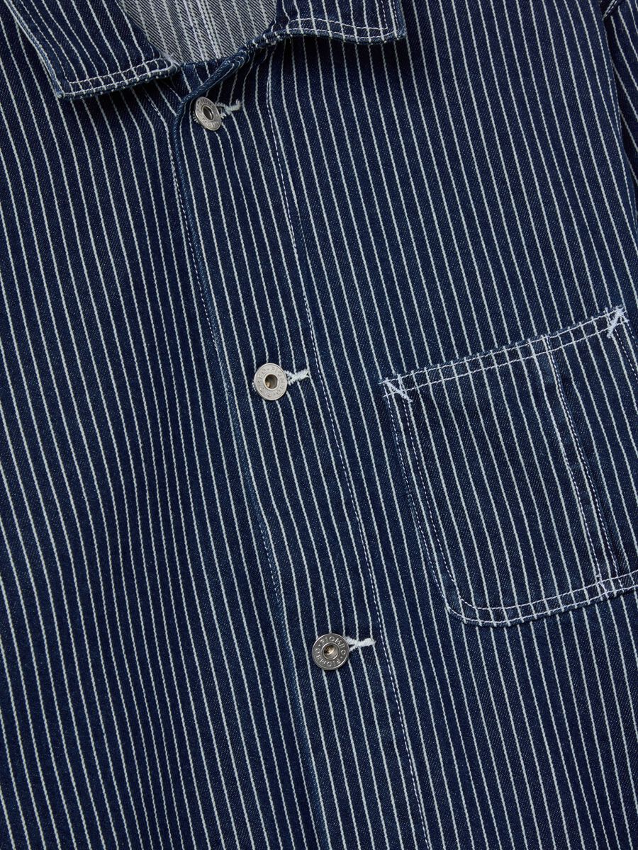 Pinstriped worker shacket_5
