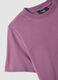 Purple pure cotton relaxed fit T-shirt_5