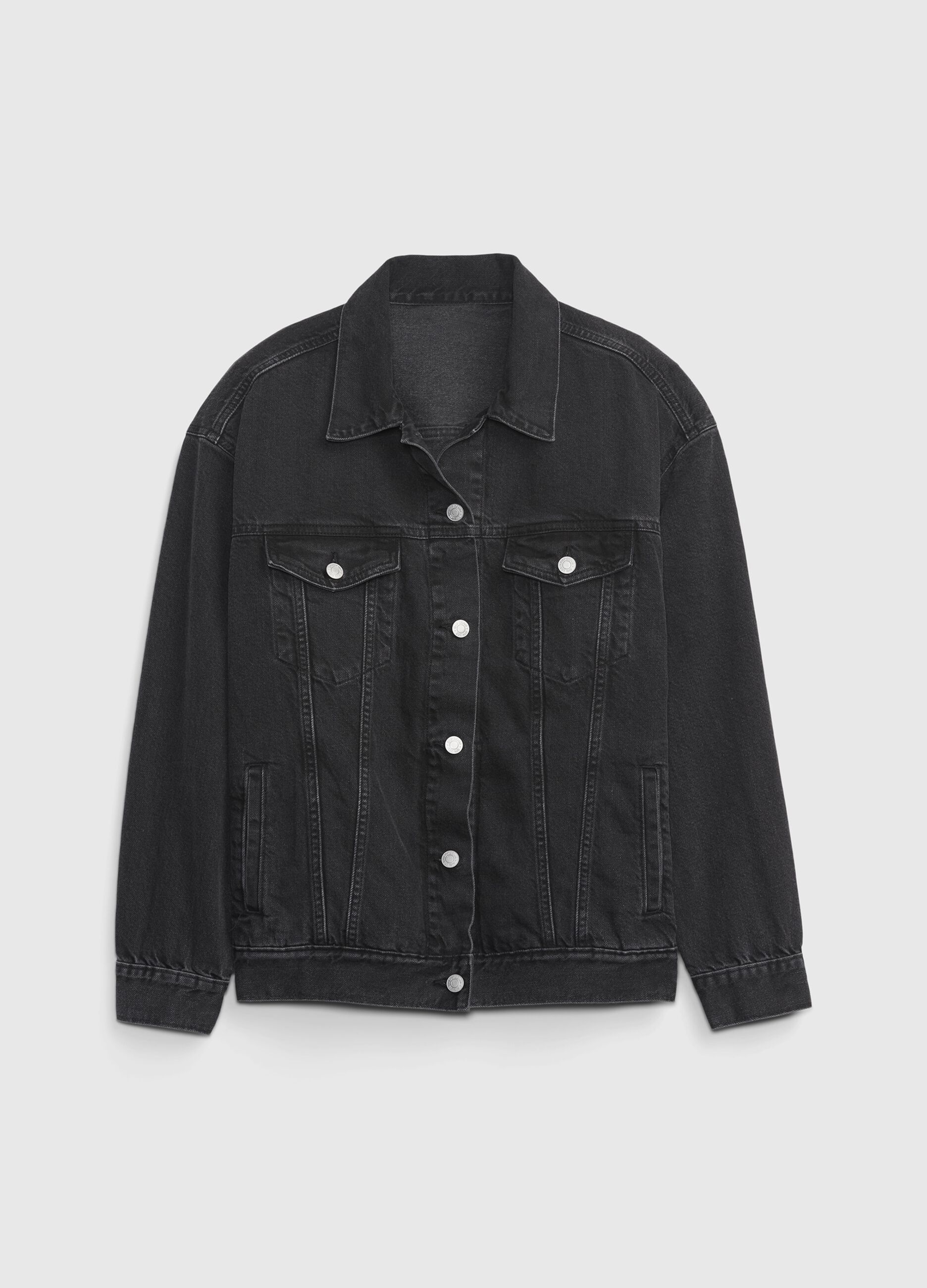 Giacca corta in denim