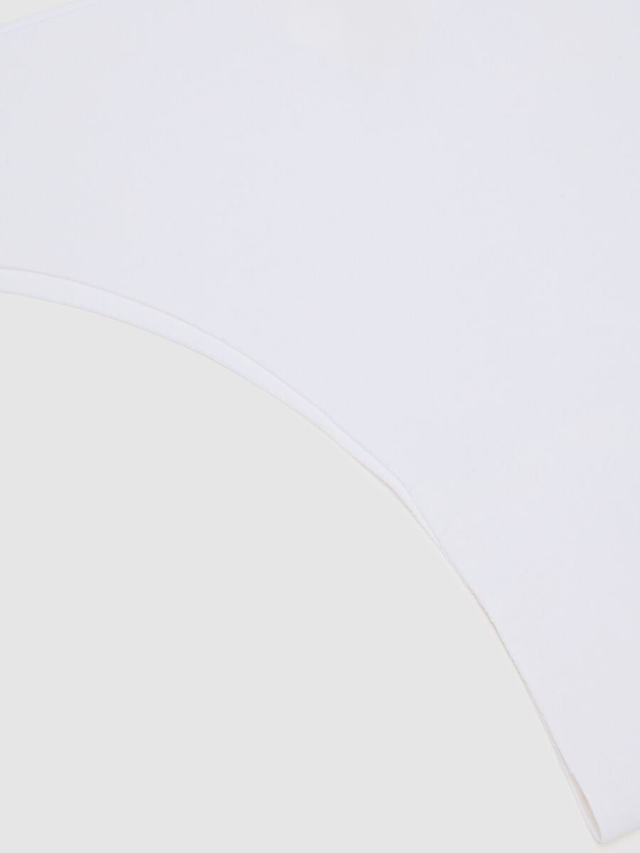 Slip brasiliano in cotone bianco regular fit_5