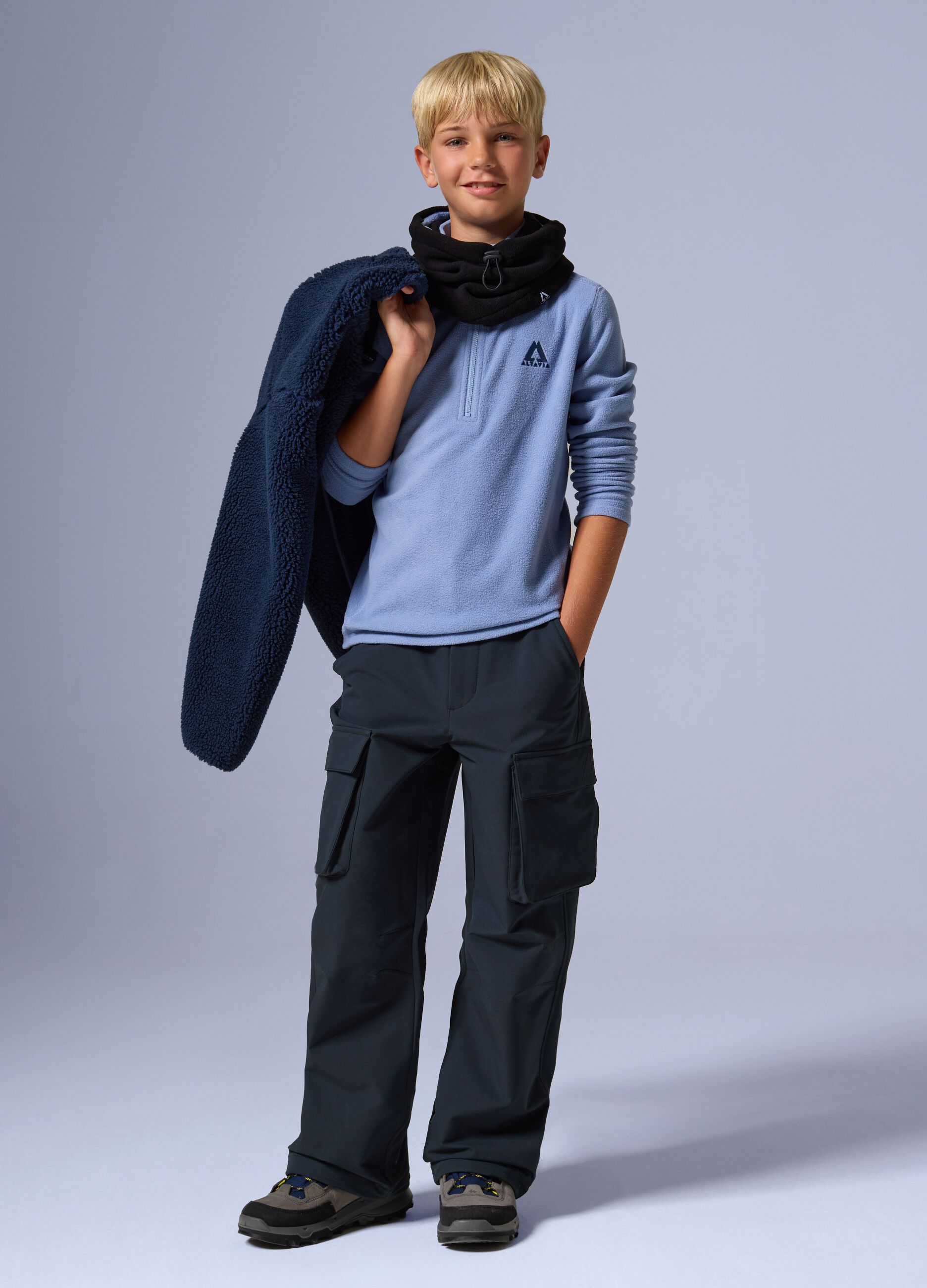 ALTAVIA Half Zip Fleece with Deborah Compagnoni