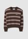 Multicolour striped cotton blend jumper, regular fit_4
