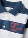 Multicoloured stripe polo shirt in pure cotton for boys regular fit_2