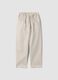 Beige stretch-cotton trousers_4