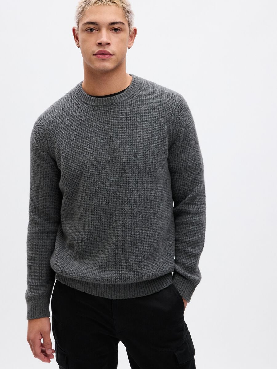 Pullover con scollo rotondo_0