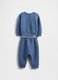 Blue neoprene tracksuit set_1