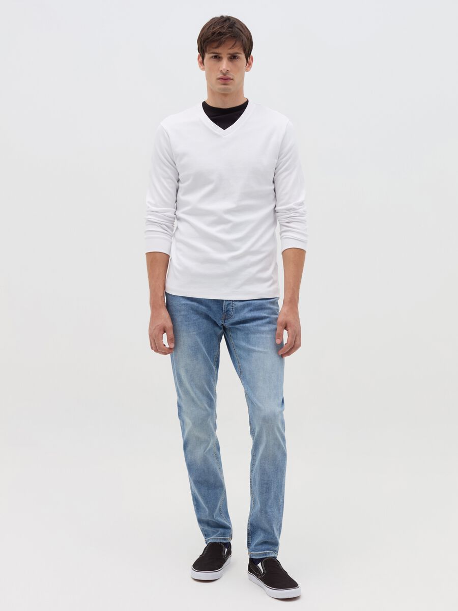 Jeans premium slim fit cotone DualFX_0