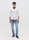 Slim-fit premium jeans in DualFX cotton_0