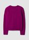 Pink stretch wool crew-neck jumper_1