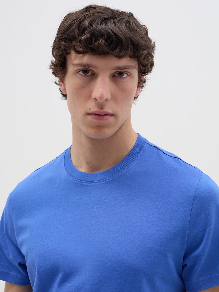 Organic cotton T-shirt with round neck_2
