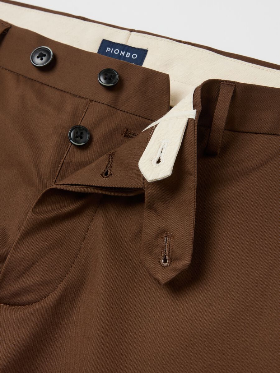Stretch cotton chino trousers_5