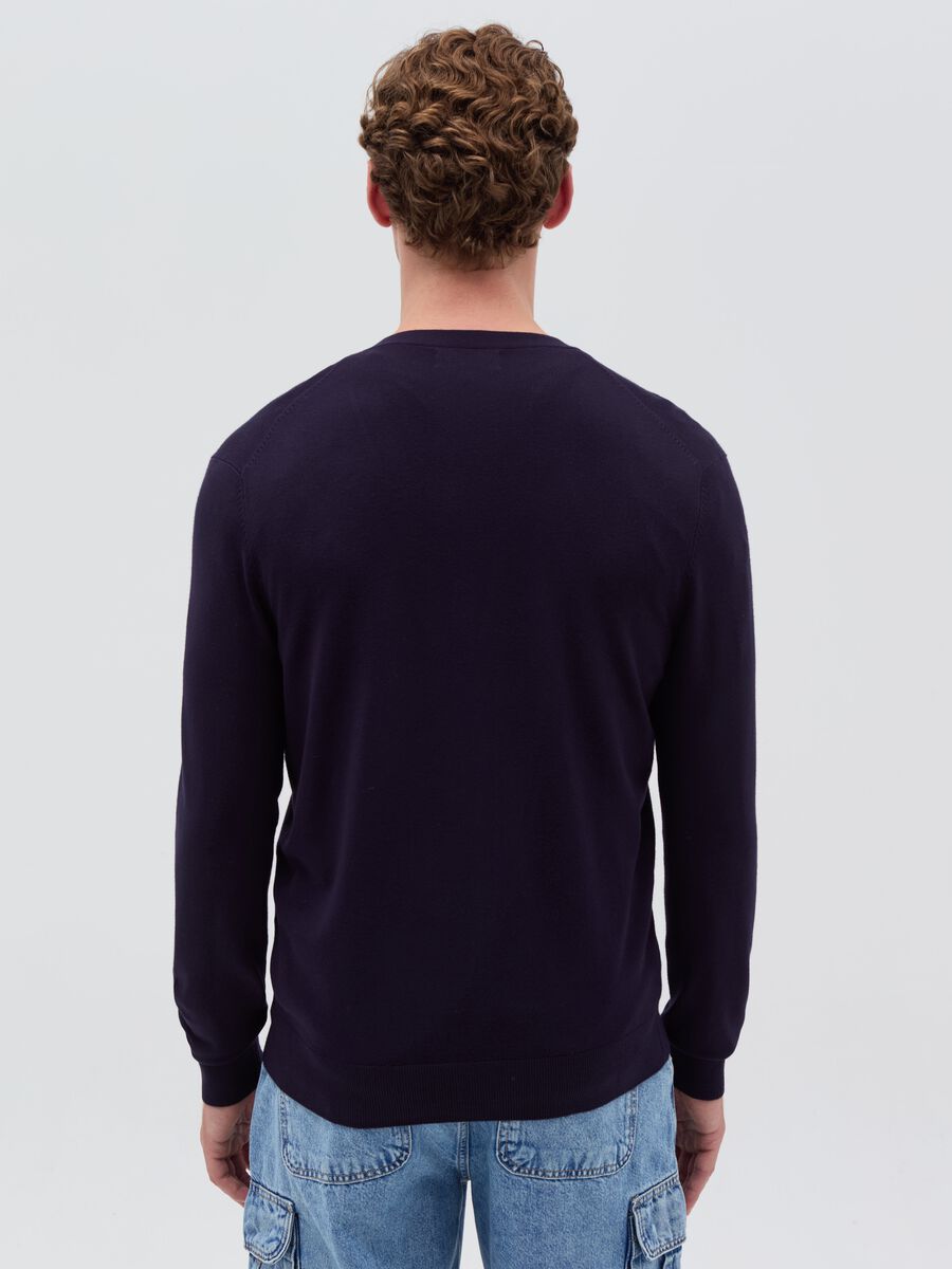 V-neck cardigan_2