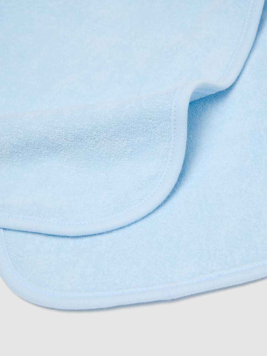 Multicolour pure cotton baby bib and cloth set_1