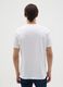 White pure cotton T-shirt regular fit_3