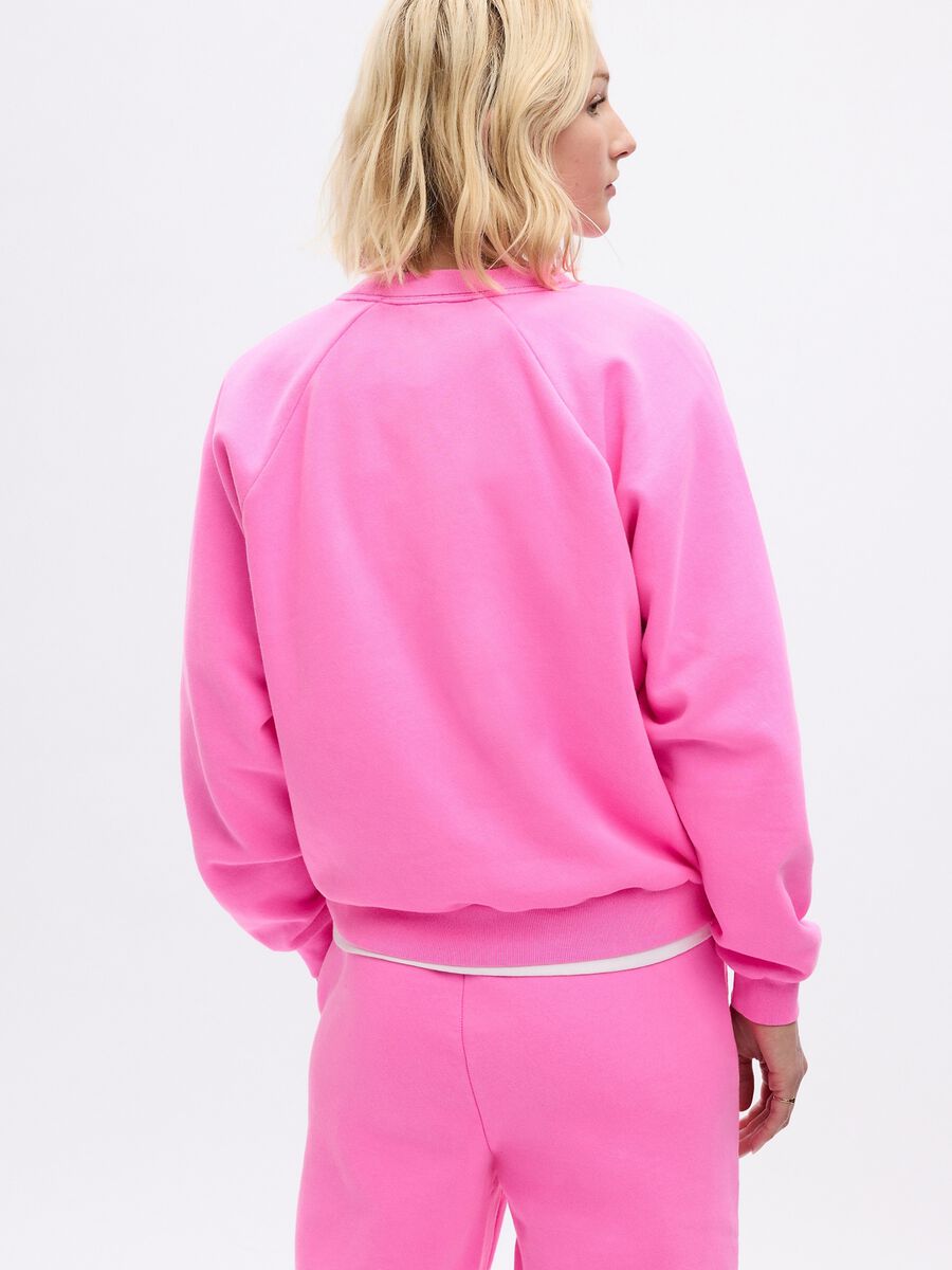 Round-neck sweatshirt with raglan sleeves_1