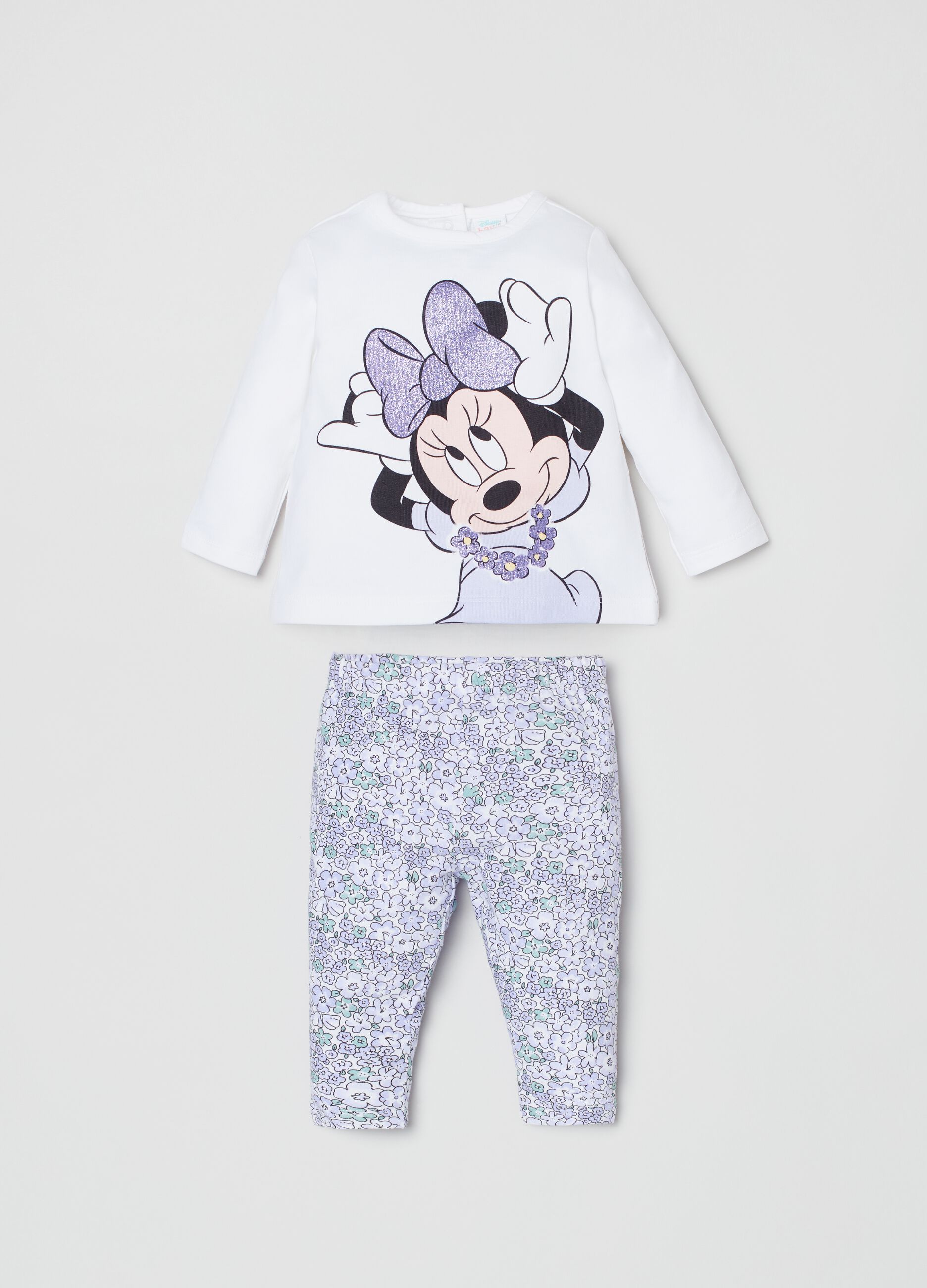 Disney Baby Minnie T-shirt and leggings set