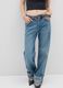 Regular fit pure cotton denim jeans_3