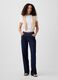 Five-pocket stretch cotton denim jeans_0