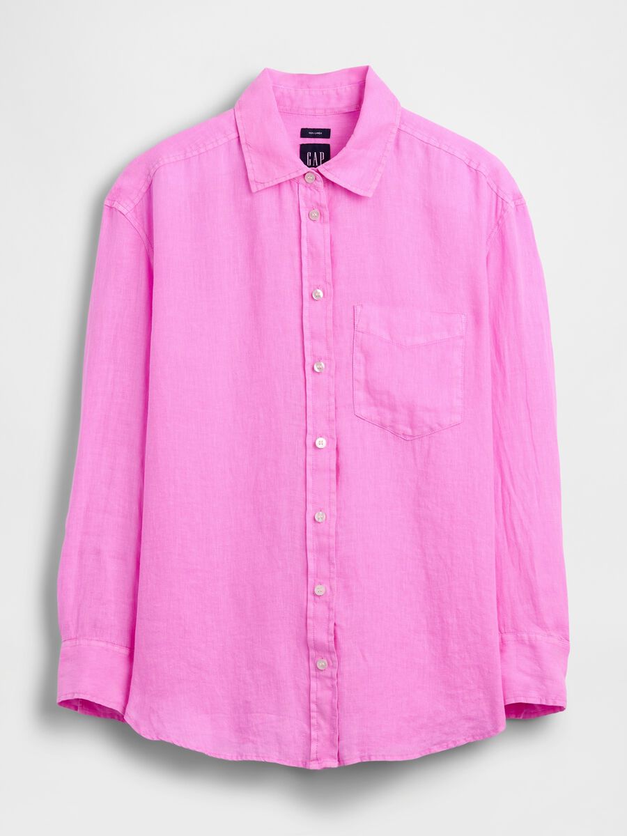 Pure linen shirt_4