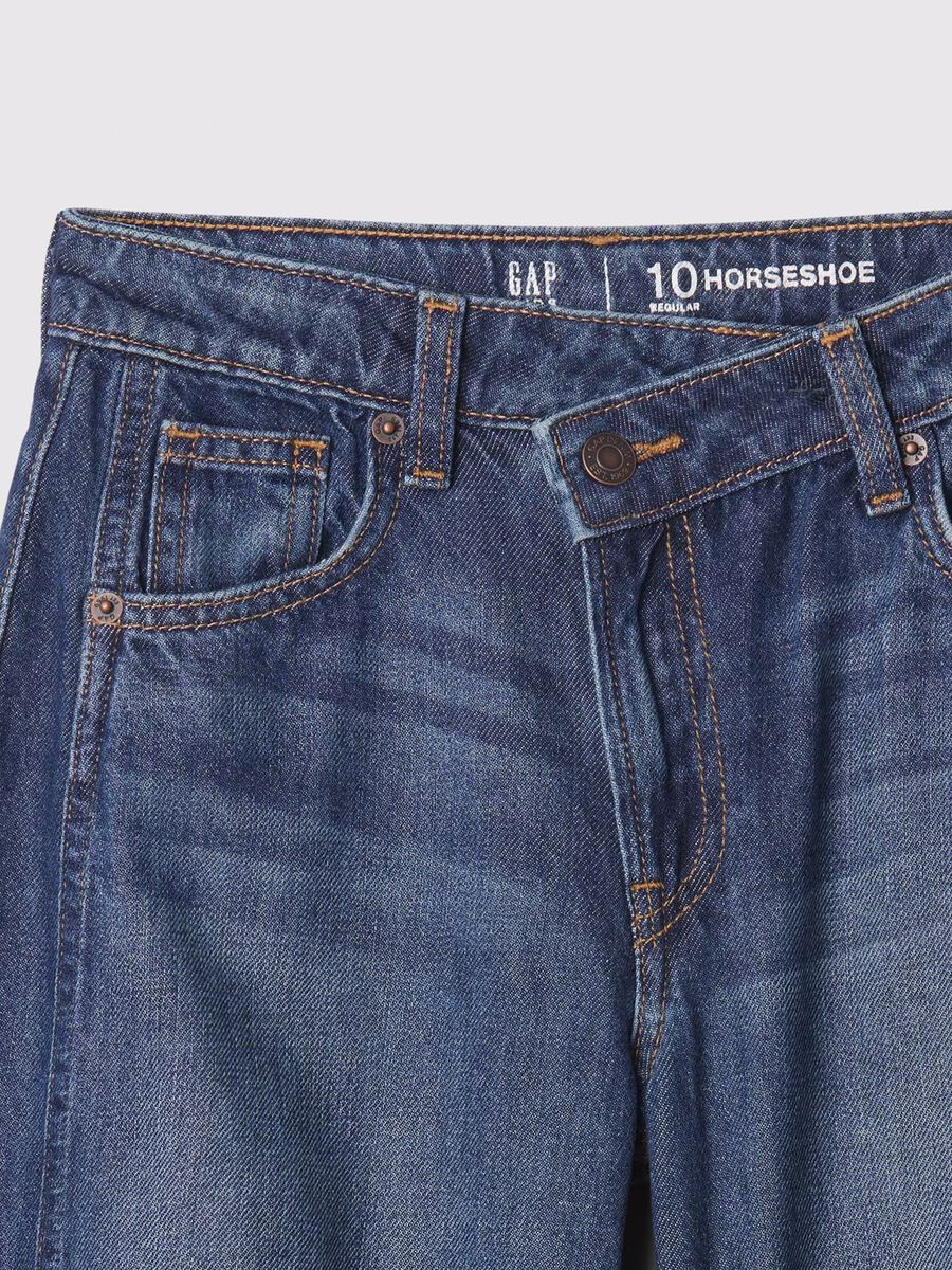 Balloon-fit jeans in denim with five pockets_4