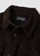 Pure cotton and brown corduroy shirt with oversized fit_5
