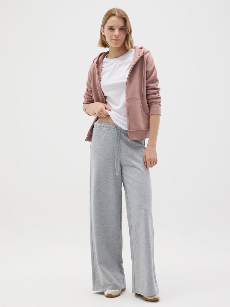 Grey pure cotton trousers regular fit_0