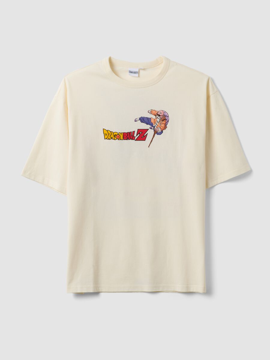 White pure cotton T-shirt with Dragon Ball Z print_4
