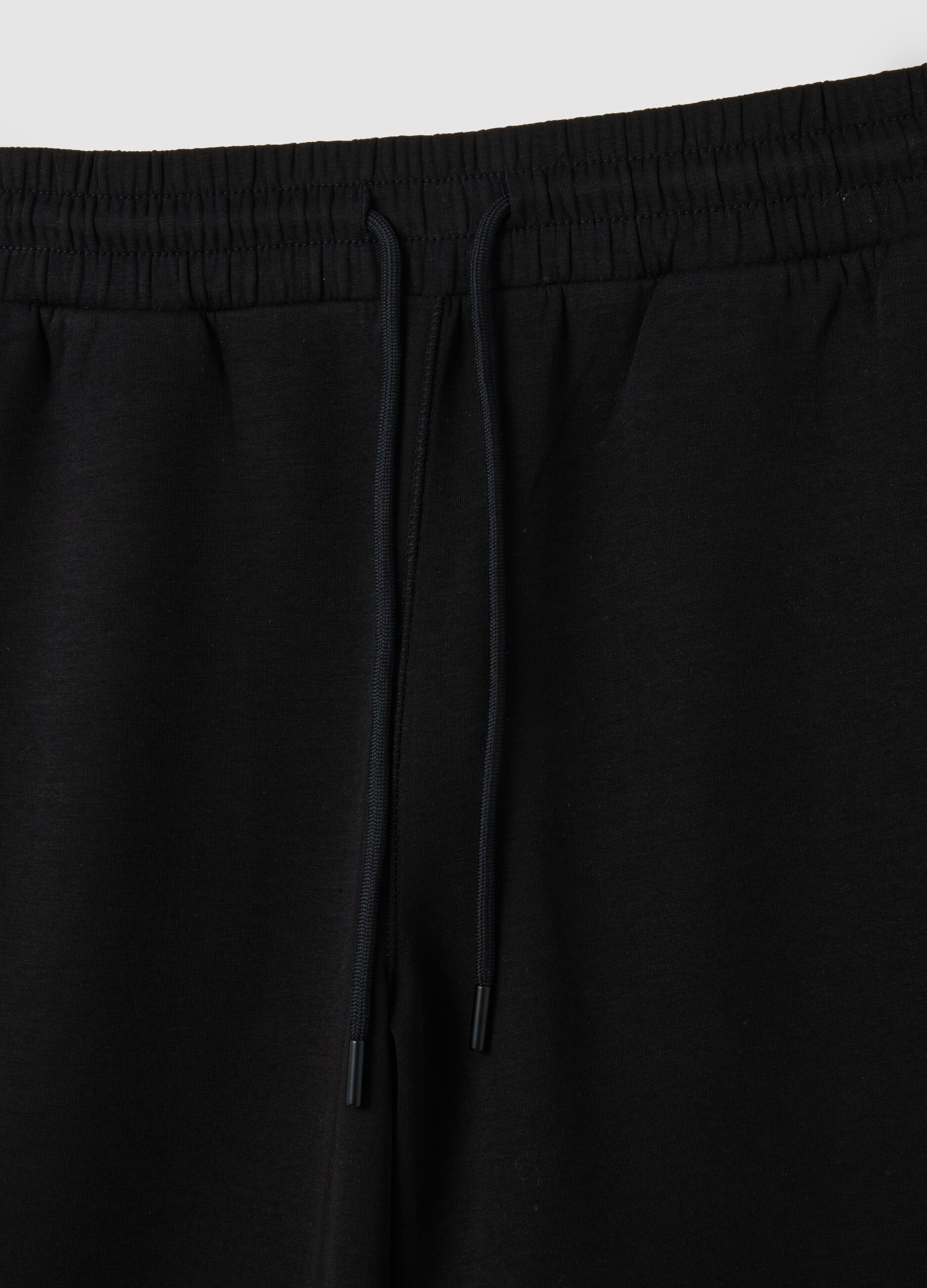 Wide Leg Joggers with Elastic Waist ALTAVIA STUDIO